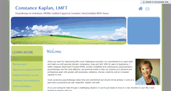 Desktop Screenshot of constancekaplan.com